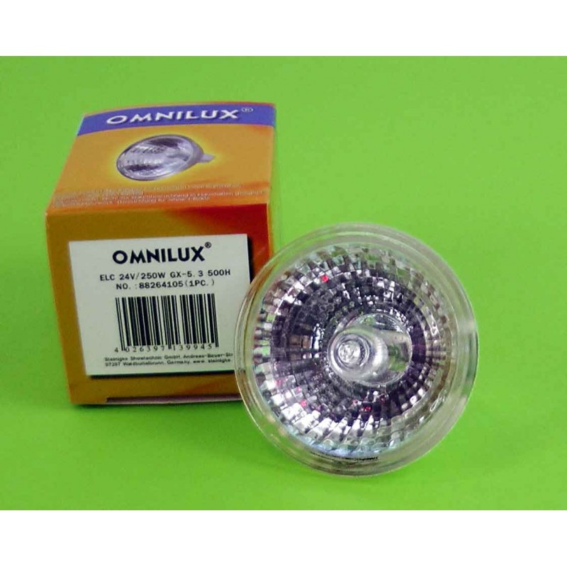 OMNILUX ELC 24V/250W GX-5.3 500h 50mm reflector