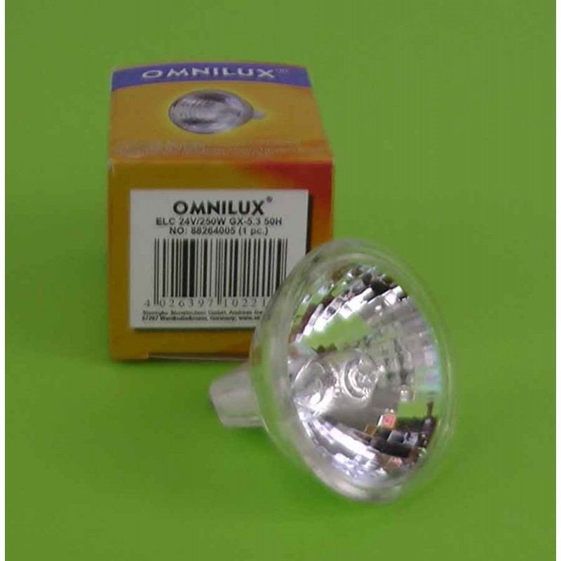 OMNILUX ELC 24V/250W GX-5.3 50h 50mm reflector