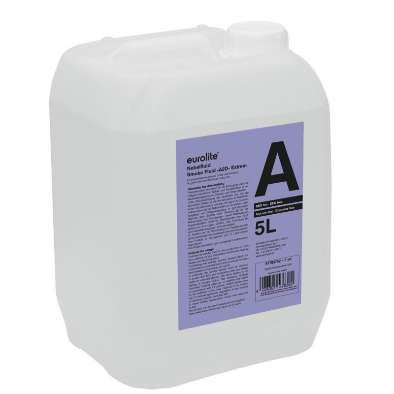 EUROLITE Smoke Fluid -A2D- Action Smoke Fluid 5l