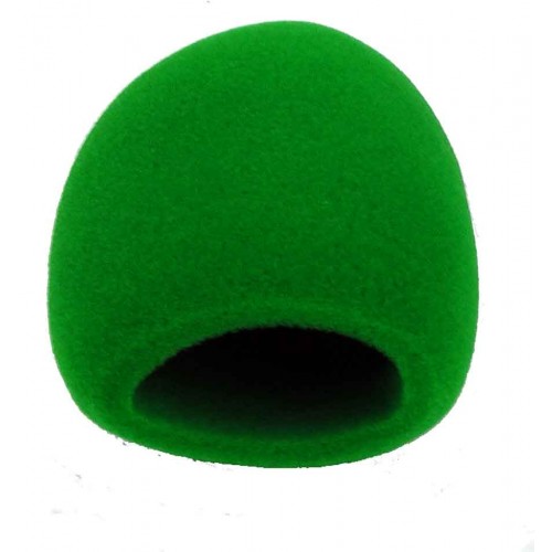 Gąbka mikrofonowa zielona