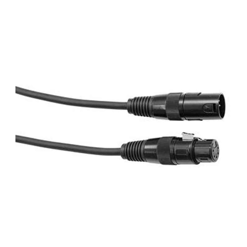 EUROLITE DMX cable XLR 5pin 10m bk