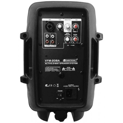 OMNITRONIC VFM-208A 2-Way Speaker, active