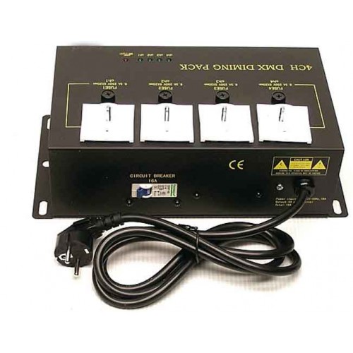 DMX-4CH DIMMING PACK