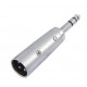 Adapter XLR(M)/Jack(M) stereo