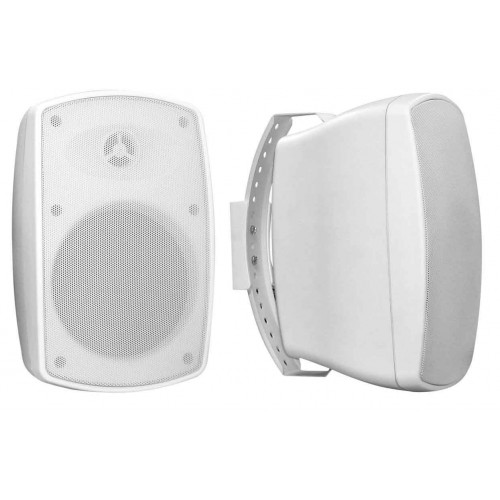 OMNITRONIC Głośnik ścienny OD-5T 100 V biały 2x