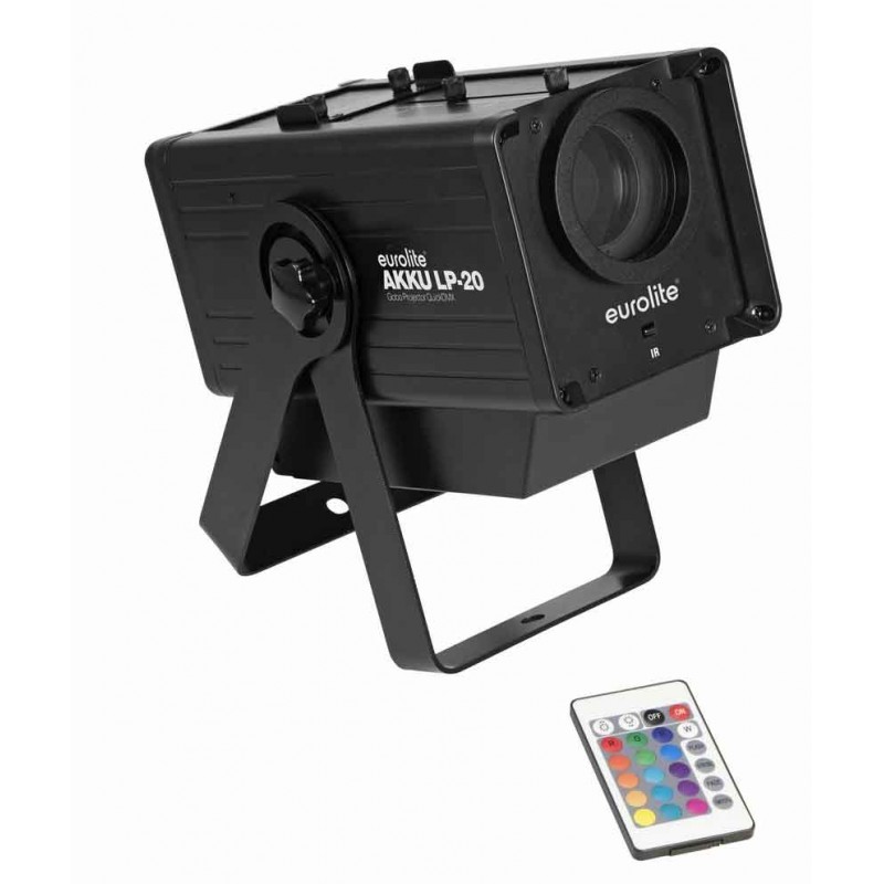 EUROLITE AKKU LP-20 Gobo Projektor QuickDMX